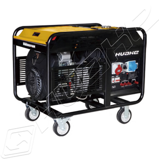 15000 瓦强力电启动便携式汽油发电机